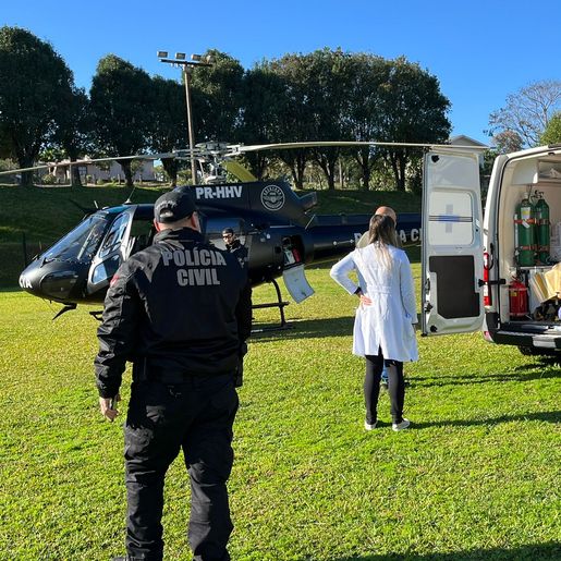 Ação conjunta salva vida de idosa de Belmonte vítima de infarto