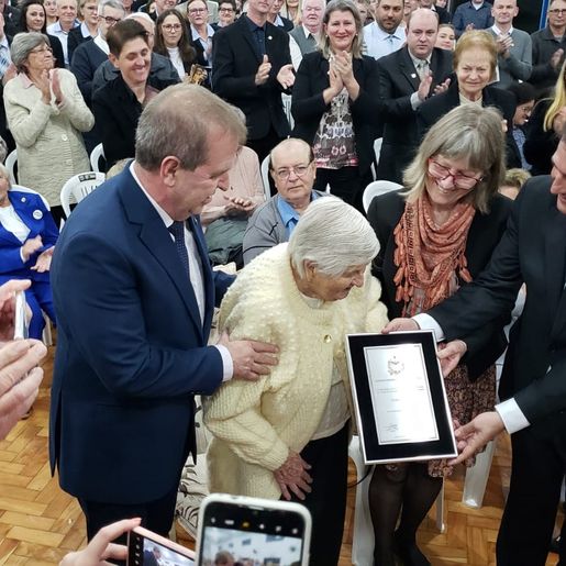 Sessão Solene da Alesc homenageia colonizadores e entidades de Mondaí