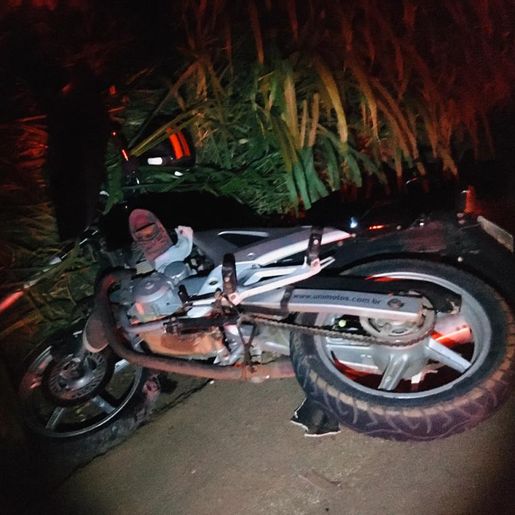 Colisão entre motos deixa duas pessoas gravemente feridas na SC-283