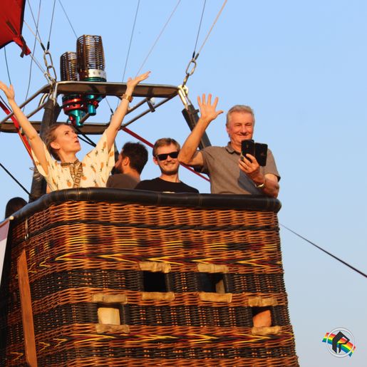 Realizado o primeiro voo turístico de balão, em Iporã do Oeste