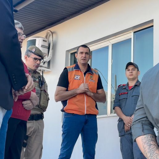 Campo Erê participa do 1º Simulado Geral de Desastres promovido pela Defesa Civil