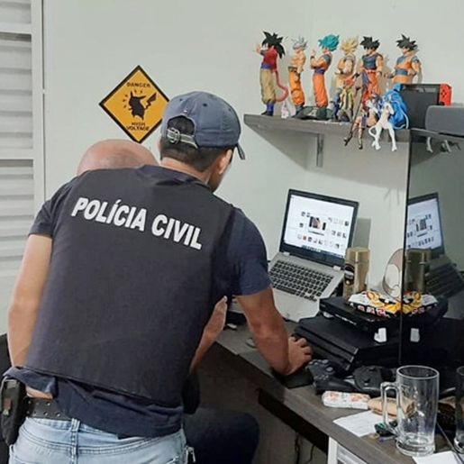 Operação Luz na Infância 6 prende sete homens, um deles em Francisco Beltrão