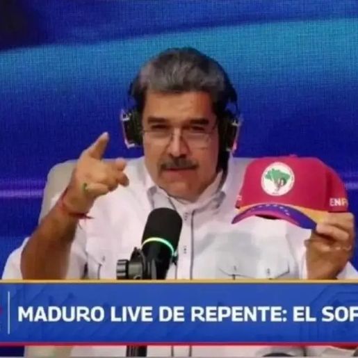Maduro usa boné do MST e pede apoio do povo brasileiro: “Saiam às ruas”