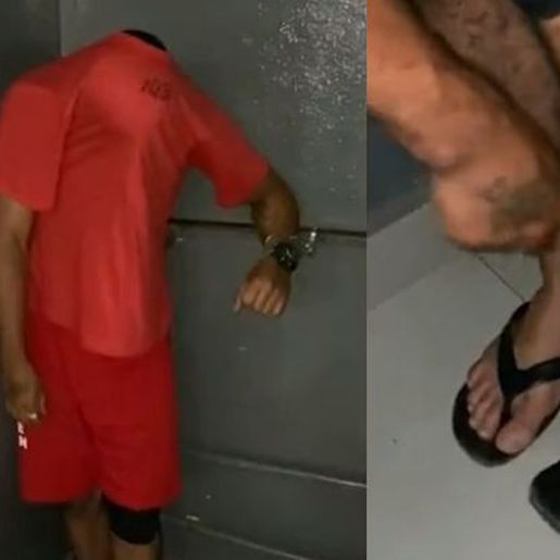 Homem se fantasia de presidiário para o Carnaval e acaba sendo preso de verdade