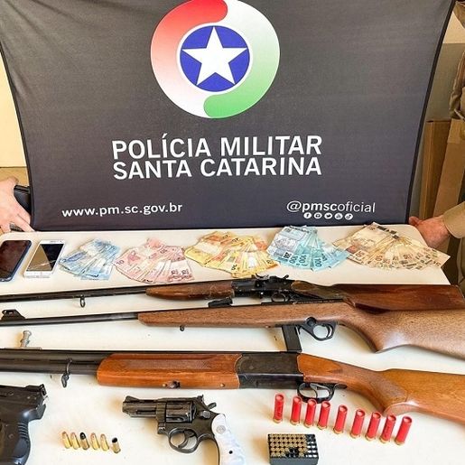 Família é rendida e tem objetos e armas roubados por bandidos em Quilombo