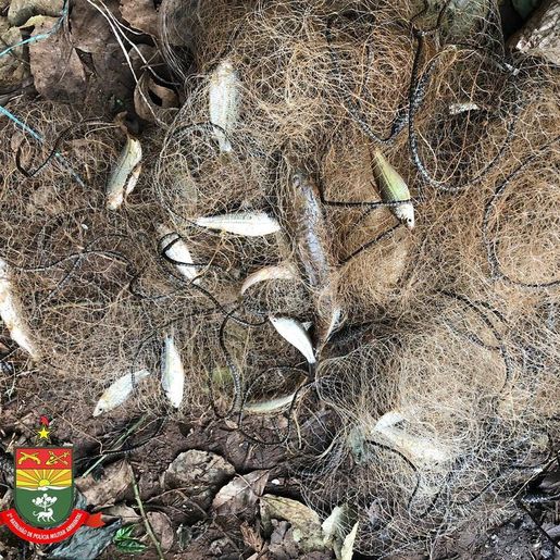 Polícia Ambiental flagra pesca ilegal no Extremo Oeste