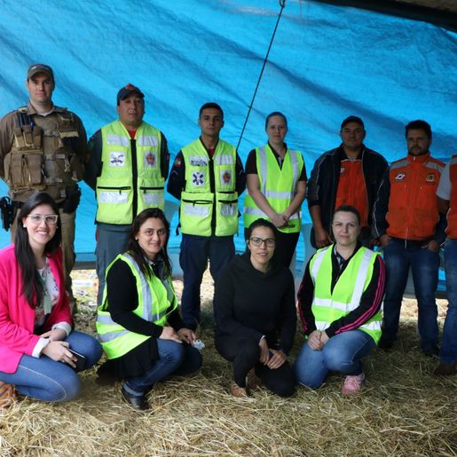 Prefeitura de Palma Sola instala barreira sanitária para prevenção do coronavírus