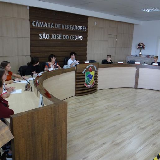 Vereadores Mirins realizaram a 2ª Sessão Ordinária em Cedro