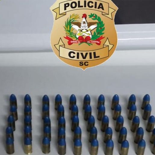 Homem é preso com munições 9mm na SC-157