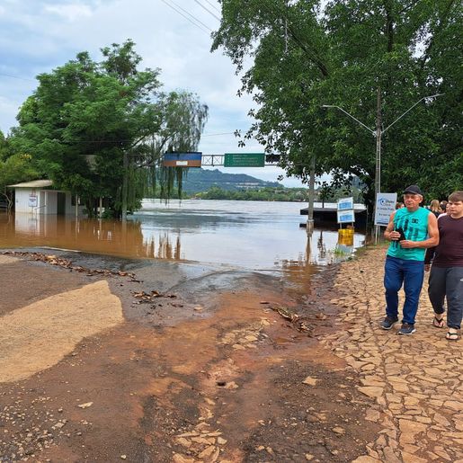 JBS Aves suspende abate neste domingo devido cheia do Rio Uruguai