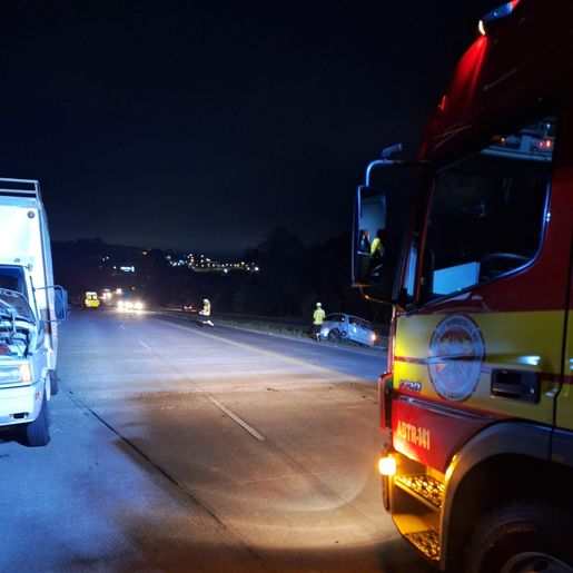 Três veículos se envolvem em acidente na BR-163 em São José do Cedro