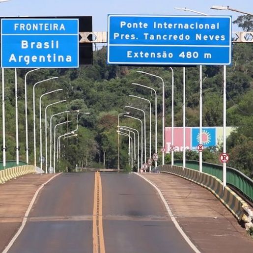 Fronteira com a Argentina em Dionísio Cerqueira segue fechada; entenda