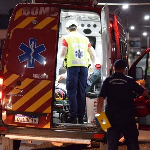 Atropelamento deixa homem gravemente ferido na Willy Barth