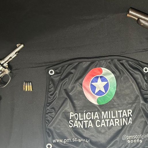 Homem é preso por posse irregular de armas em bar de Cunha Porã