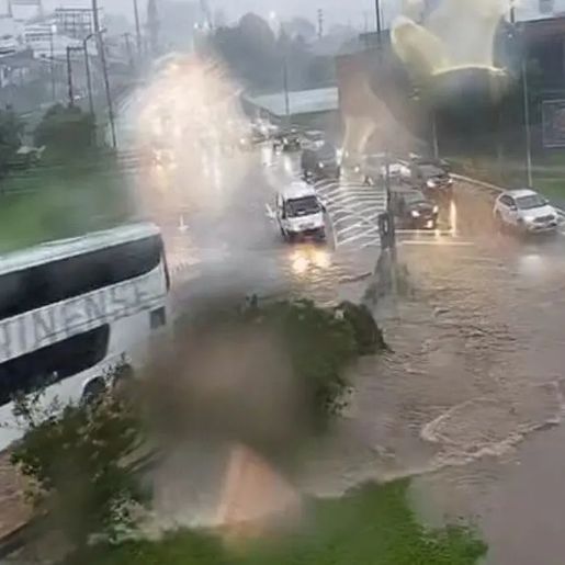 SC lidera alertas de riscos de desastres naturais, com 41% dos SMS emitidos no país