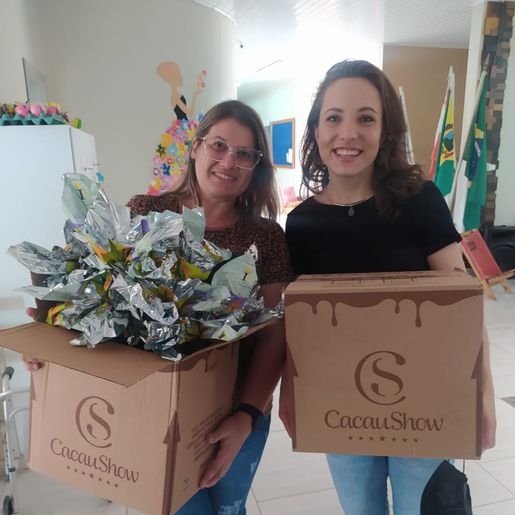 Entidades da região são contemplados com ovos de Páscoa