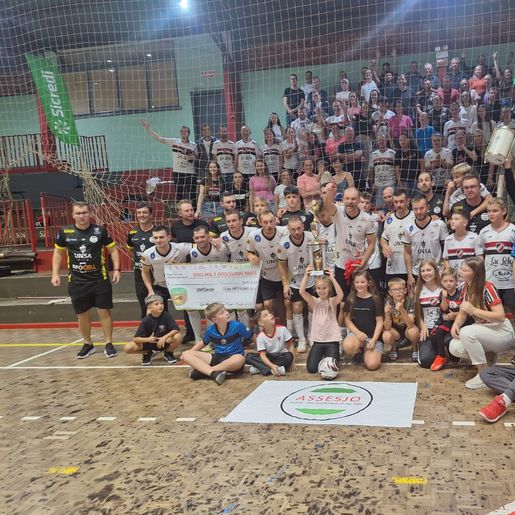 ASSESJO conquista o título do Campeonato Regional Taça D’Lamb/Lassberg/Sicredi