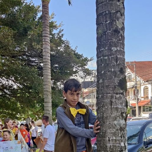 Caminhada alusiva ao Maio Laranja é realizado pelo Setor Social em Cedro