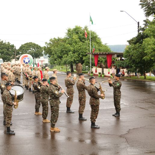 Solenidade Militar marca os 33 anos do 11ºBPM-FRON em SMO