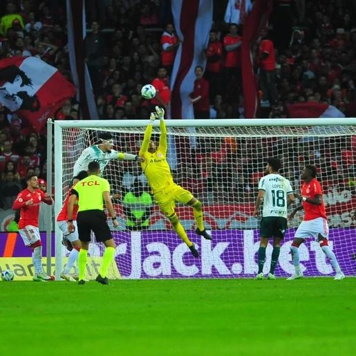 John segura empate do Inter, em jogo frustrante com o Palmeiras