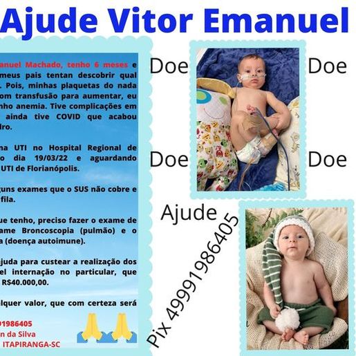 Família de Itapiranga pede ajuda para tratamento de criança