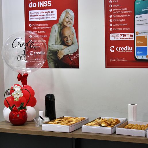 Credlu Empréstimos completa 1 ano de loja em SMOeste