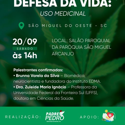 Seminário em SMO debate uso medicinal da cannabis