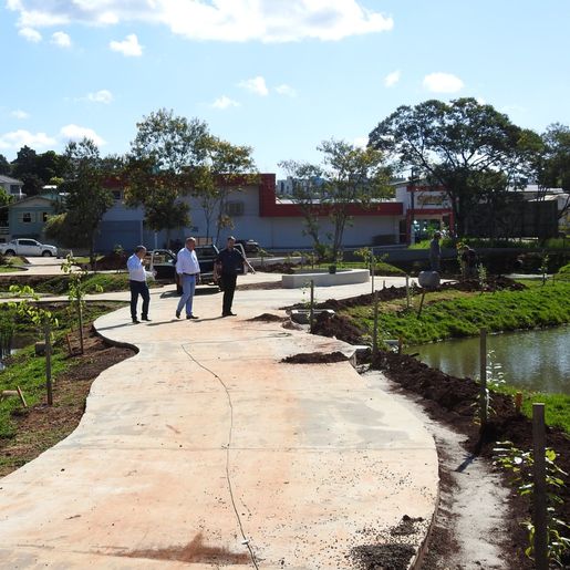 São Miguel do Oeste terá praça nova e mirante; FOTOS