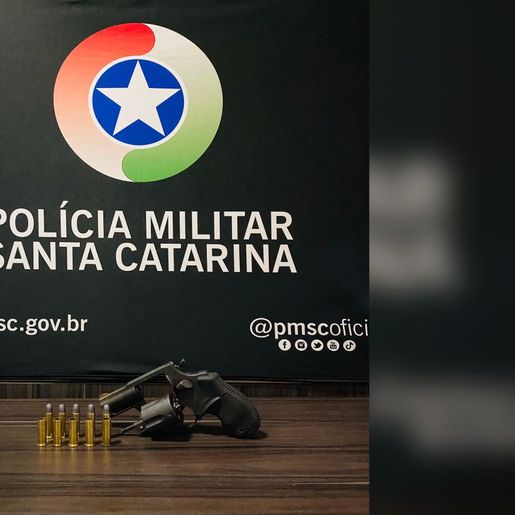 Homem é preso em flagrante por disparo de arma de fogo e ameaça em Maravilha