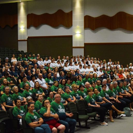 1º Encontro das Turmas da Univida reúne cerca de 400 participantes na Unoesc