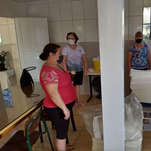 Associação Padre Romualdo Zimmer retoma produção de produtos para doação