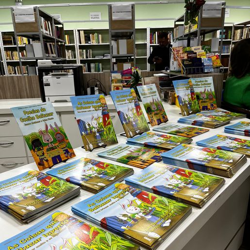 Evento reúne escritores e apresentações na Biblioteca Municipal, em SMOeste