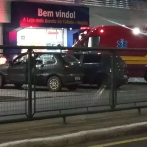 Tiroteio em supermercado de SC deixa homem gravemente ferido