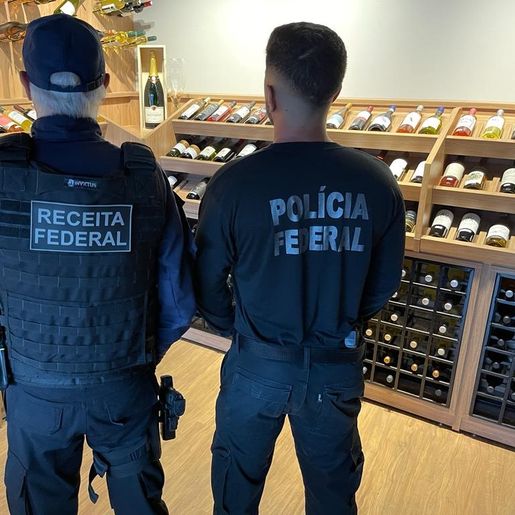 Ação da PF combate descaminho de vinhos argentinos em Guarujá do Sul e outras 4 cidades