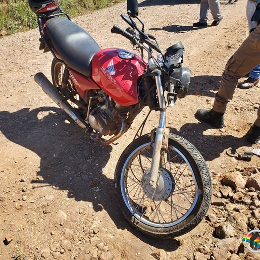 Jovem que voltava do quartel sofre acidente no interior de Iporã do Oeste
