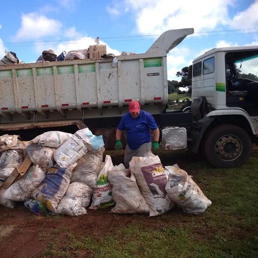 Recolha de recicláveis na área rural acontece esta semana