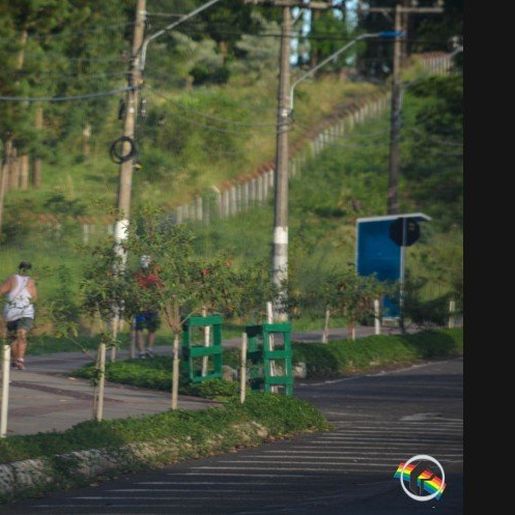 Fotos: Pessoas ignoram orientações e caminham, correm e pedalam em SMOeste