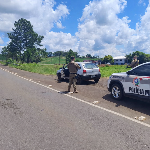 Veículo furtado no RS é recuperado e homem é preso em São Lourenço do Oeste