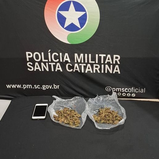 PM prende homem por tráfico de drogas em São Miguel do Oeste