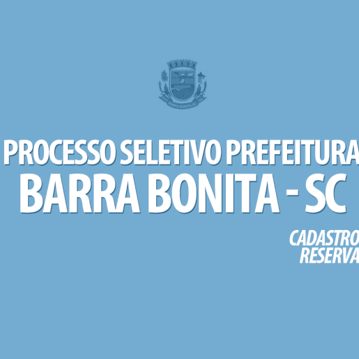 Inscrições para processo seletivo seguem até mês que vem em Barra Bonita