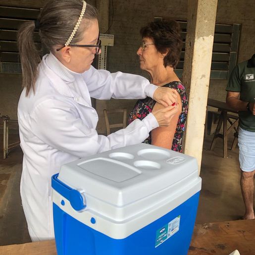 Campanha de vacinação contra a gripe imuniza mais de 600 pessoas no interior de Guaraciaba