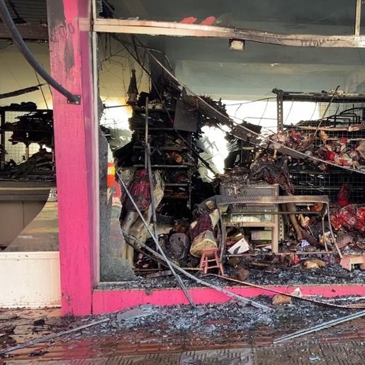 Incêndio em São Miguel do Oeste leva à interdição de prédio afetado