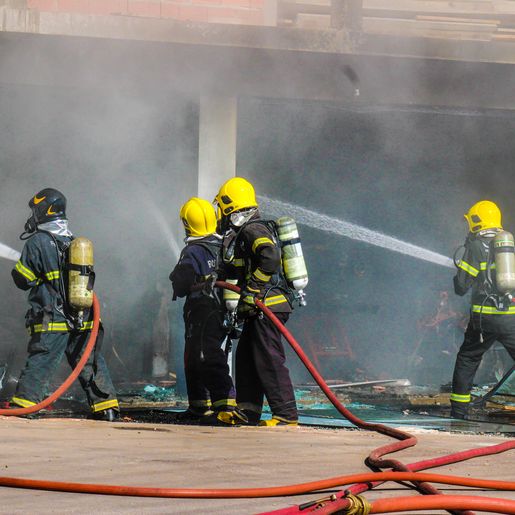 Bombeiro confirma morte de cinco cães em incêndio em oficina de motos