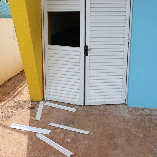 Ginásio de Esportes do CIEF é alvo de vandalismo em Iporã do Oeste