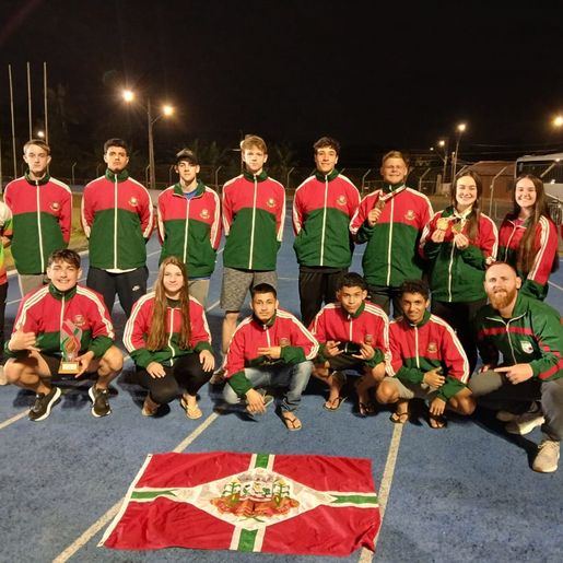 Itapiranga conquista medalhas nos Joguinhos Abertos de SC