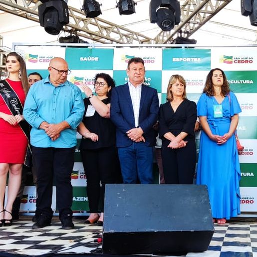 1ª FecoCedro é aberta oficialmente em São José do Cedro; fotos