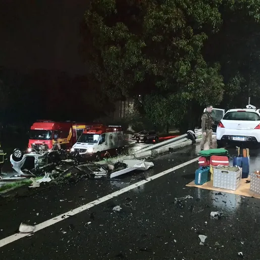 Laudo indicará se embriaguez causou acidente com 4 mortos na BR-282