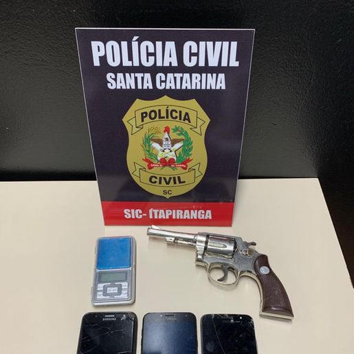 Investigado por tráfico de drogas é preso em Guaraciaba