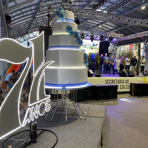 São Miguel do Oeste celebra 71 anos com bolo e programação cultural