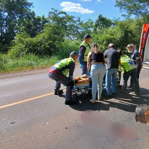 Morre motociclista envolvido em acidente na SC-163; Motorista é preso